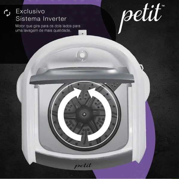 Mini Lava-Roupas Automática (Oferta Relâmpago)